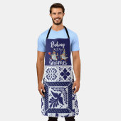 Bakken met mijn kabouters Modern Grappig Scandinav Schort (Gedragen)