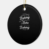 bakken | Ofwel ik ga naar bed Keramisch Ornament (Links)