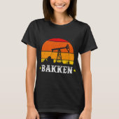 bakken olievlek t-shirt (Voorkant)