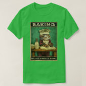  bakken omdat moord verkeerd is t-shirt (Design voorkant)