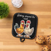 Bakken rond de klok pannenlap (Top down)