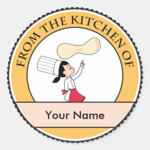 Bakken Sale Sticker Label Keuken Kunst