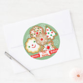 Bakken Santa Christmas Custom Stickers (Envelop)