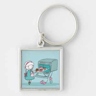 bakken sleutelhanger