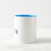 bakken tweekleurige koffiemok (Center)