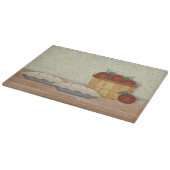 bakken van appeltaart snijplank (Hoek)