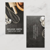 Bakken van ingrediënten en gereedschappen visitekaartje (Voorkant / Achterkant)