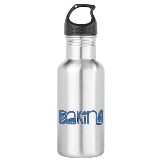 bakken waterfles  (Voorkant)