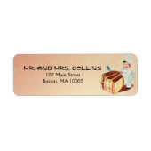 Bakkentaart Adresetiketten Etiket (Voorkant)