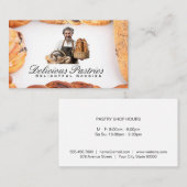 bakker | Baguettes en gebak Visitekaartje (Voorkant / Achterkant)