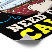 Bakker Baking Cake Cupcake Gift Poster (Hoek)