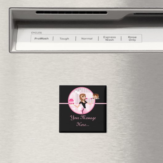 Bakker/bakker/banketbakker/banketbakker Frig Magne Magneet (Insitu (Vaatwasser))