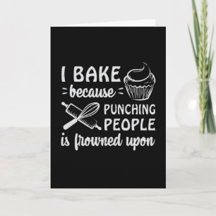 Bakker Bakker Brood Brood Cake Bakken Gift Idee Kaart