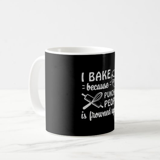 Bakker Bakker Brood Brood Cake Bakken Gift Idee Koffiemok (Voorkant links)