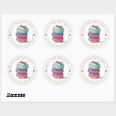 Bakker Bakker Koekjes Voedseletiket Sticker (Vel)