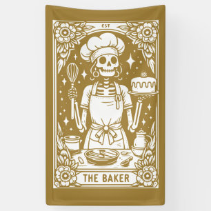 Bakker Bakker Tarot Goud Product Spandoek