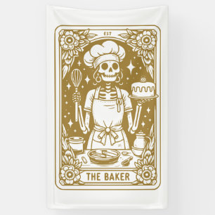 Bakker Bakker Tarot Goud Product Spandoek