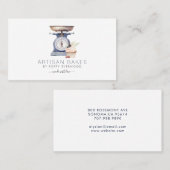  bakker bakkerij banketbakker visitekaartje (Voorkant / Achterkant)