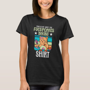 Bakker Bakkerij Cupcakes Bakken Banketbakker T-shirt