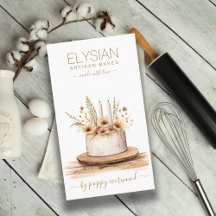 Bakker Bakkerij Gebak Chef Goud Beige Cake