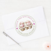Bakker Bakkerijmedewerker Muffins Voedsel Label St (Envelop)