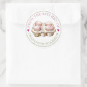Bakker Bakkerijmedewerker Muffins Voedsel Label St (Tas)