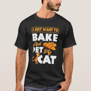 Bakker Banketbakker Kok Culinair Bakkerij Eigenaar T-shirt