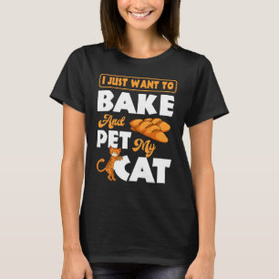 Bakker Banketbakker Kok Culinair Bakkerij Eigenaar T-shirt