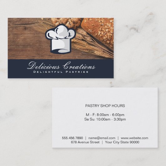 Bakker | Banketbakkerij Visitekaartje (Voorkant / Achterkant)