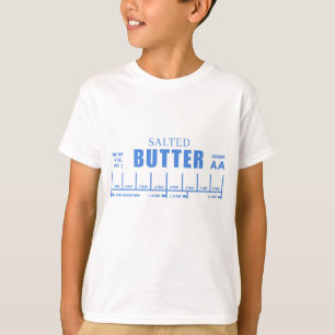 Bakker cadeau GEZOUTEN boter T-shirt