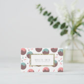 Bakker Cake Pops Cake Decorateur Visitekaartje (Staand voorkant)