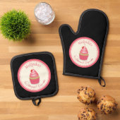 Bakker Cupcakes Ovenwant & Pannenlap Set (Top down)