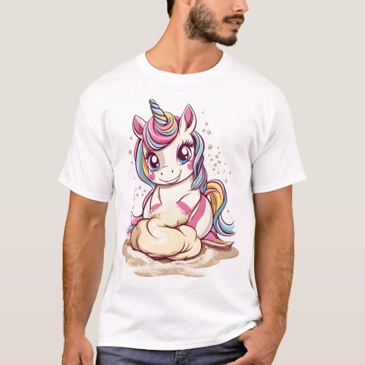 Bakker Deeg Eenhoorn (1) T-shirt (Voorkant)