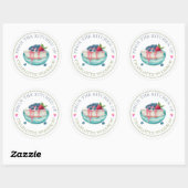 Bakker Gebak Chef Cake Voedsel Label Sticker (Vel)