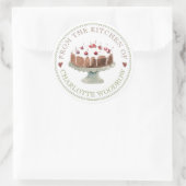 Bakker Gebak Chef Cake Voedsel Label Sticker (Tas)