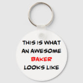 bakker, geweldige sleutelhanger (Voorkant)