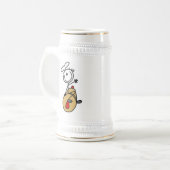 Bakker Met Deegroller Bierpul (Voorkant links)