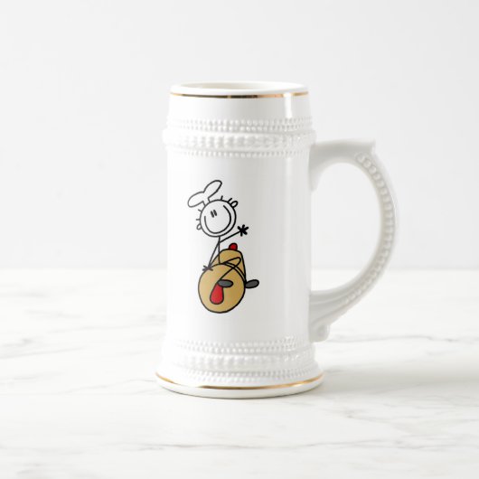 Bakker Met Deegroller Bierpul (Rechts)