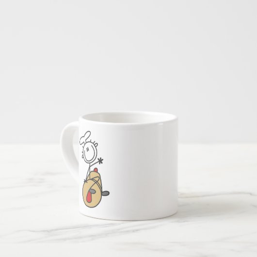 Bakker Met Deegroller Espresso Kop (Links)