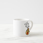 Bakker Met Deegroller Espresso Kop (Voorkant rechts)