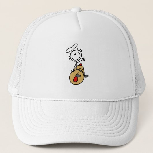 Bakker Met Deegroller Trucker Pet (Voorkant)