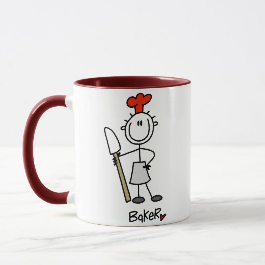 Bakker Met Spatel Mok (Links)