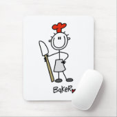 Bakker met Spatel Muismat (Met muis)