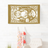 Bakker Pastaconditor Tarot Goud Product Spandoek (Insitu)