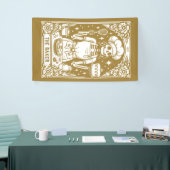 Bakker Pastaconditor Tarot Goud Product Spandoek (Beurs)