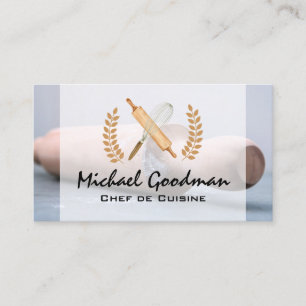 Bakker Restaurantmanager Chef Visitekaartje