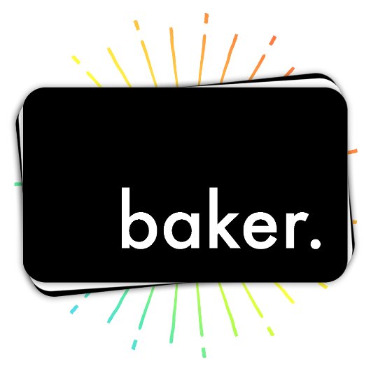 bakker. visitekaartje