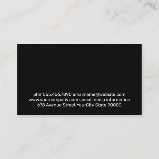 bakker | walspeld | Hout Visitekaartje (Achterkant)