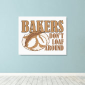 Bakkeraars houden geen doekje rond canvas afdruk (Insitu (Houten vloer))