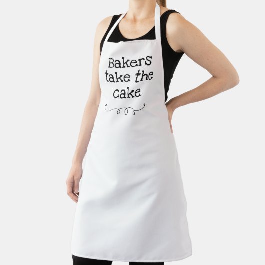 Bakkeraars nemen de Cake Funny Apron Schort (Insitu)